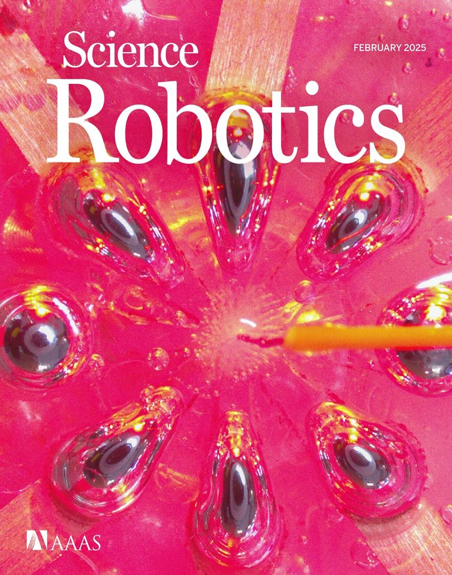 Science Robotics journal cover