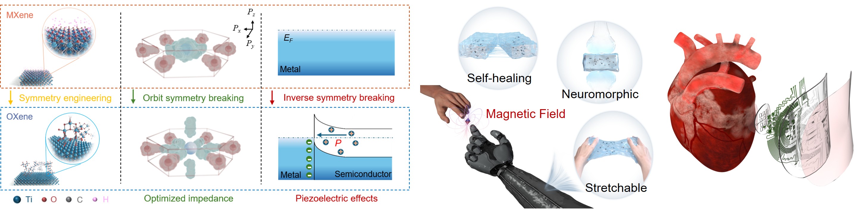 Representative results for ferroic and intelligent materials